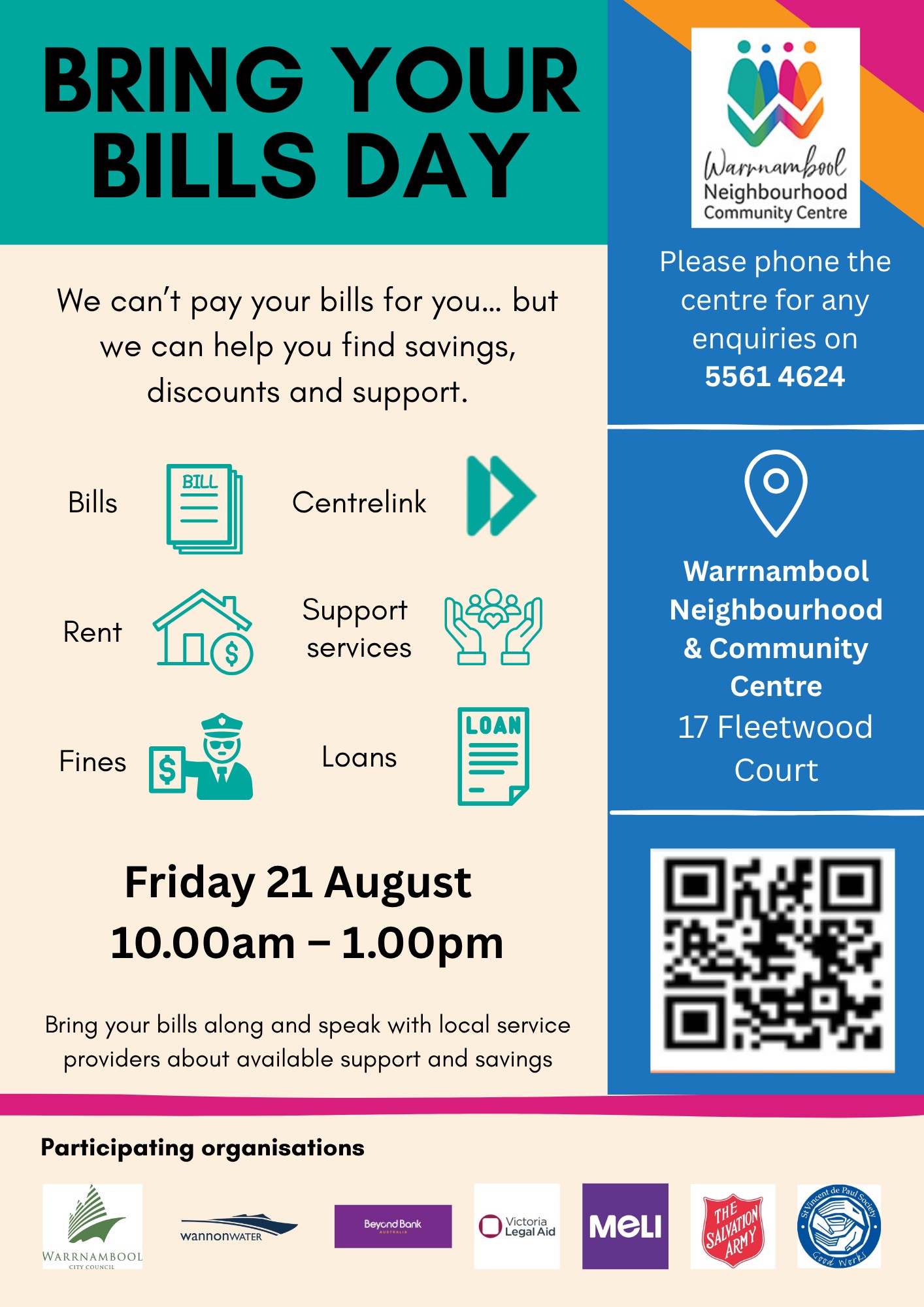 Bring your bills day