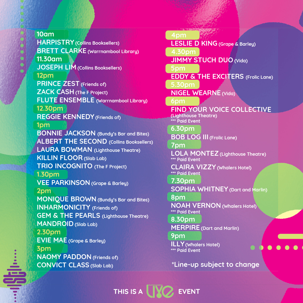Line Up