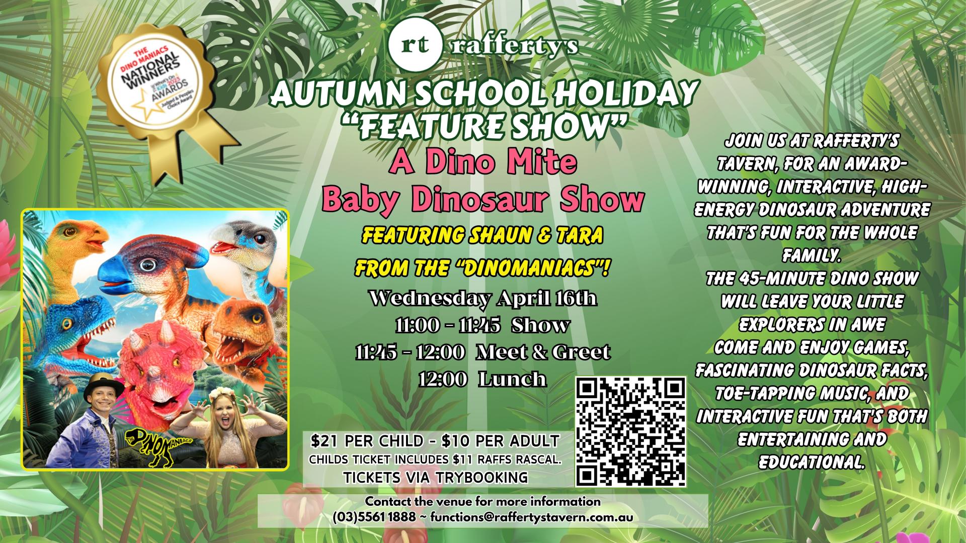 A Dino Mite Baby Dinosaur Show