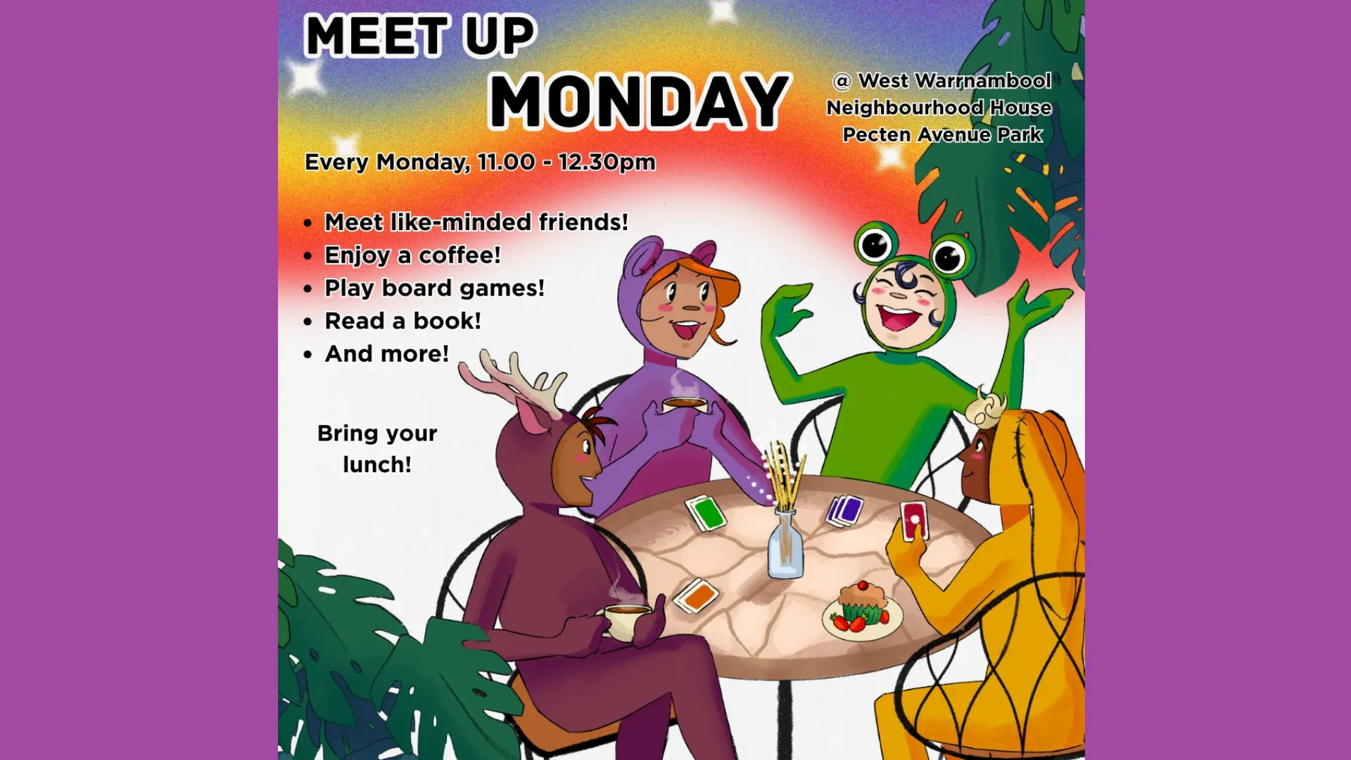 Meet up Monday