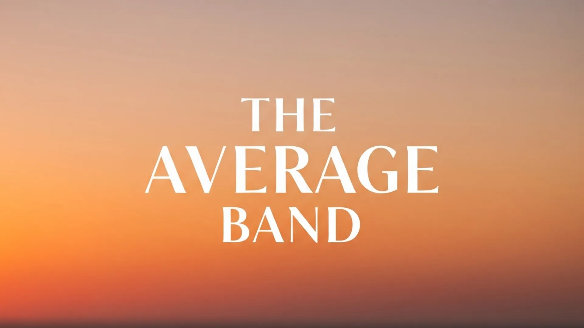 The Average Band