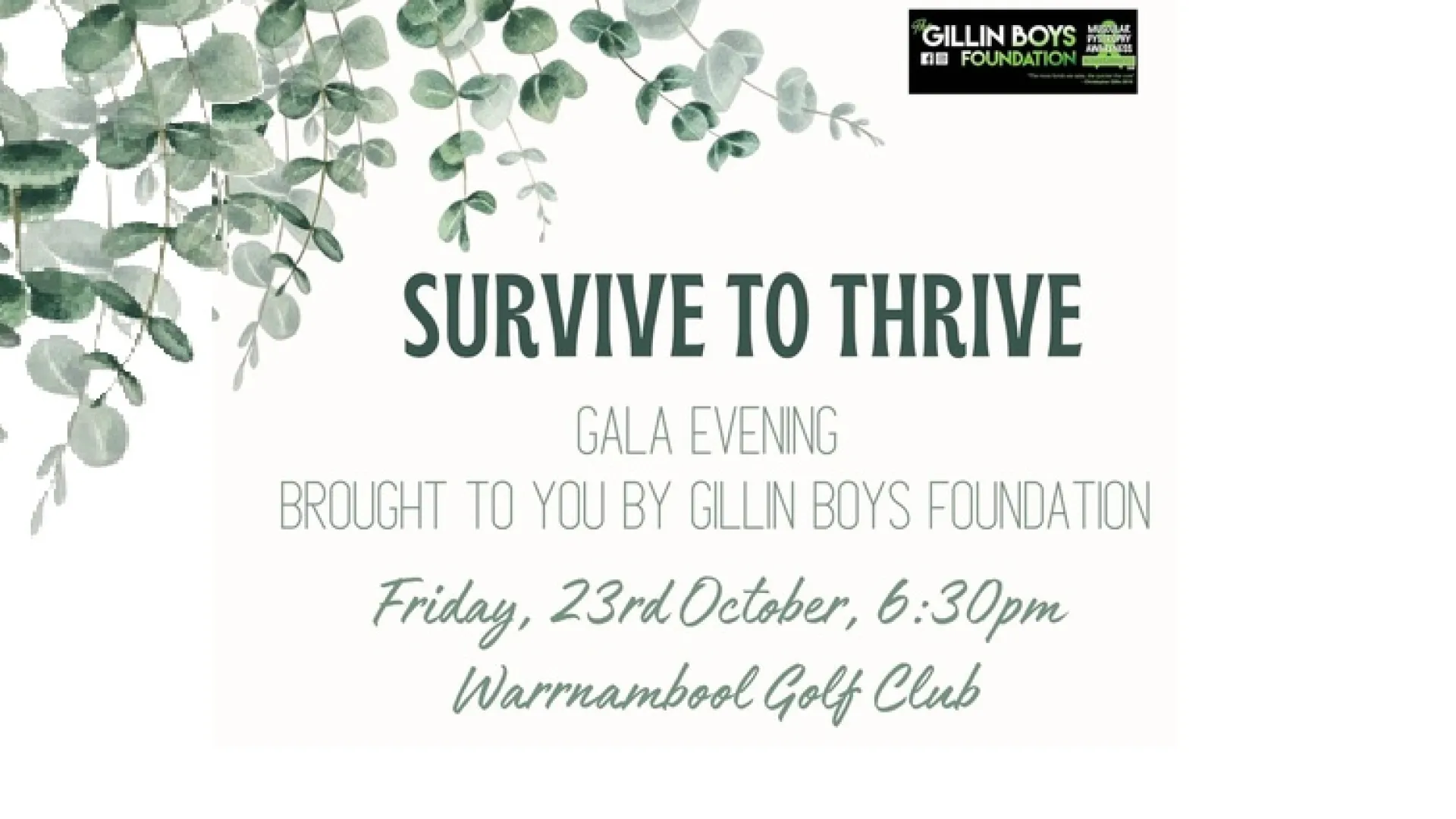 Survive to Thrive