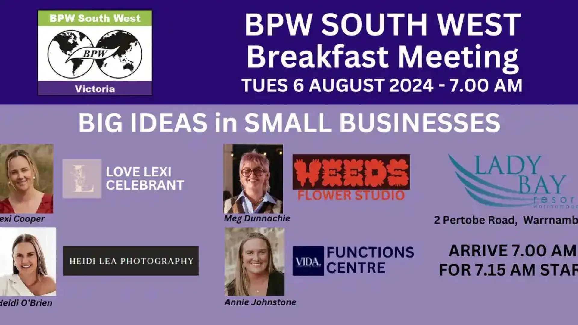 Big Ideas in Small Business