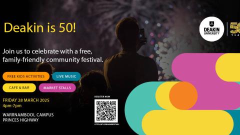 Deakin 50 Festival