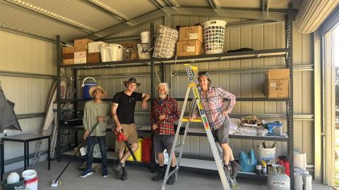 Gardens volunteers