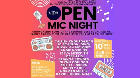 open mic night